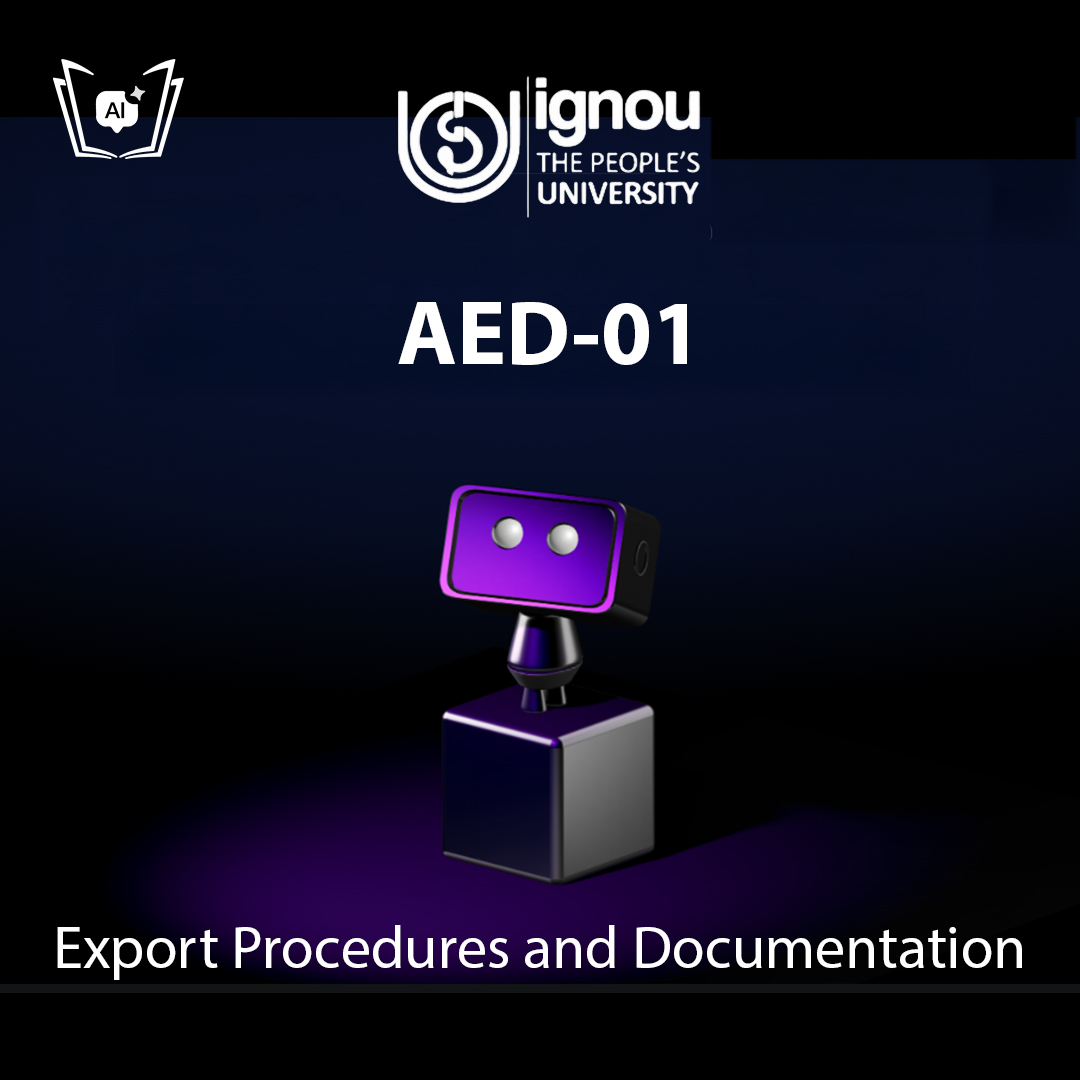 IGNOU AED-01 Free Gyani AI Tutor & Virtual Teacher