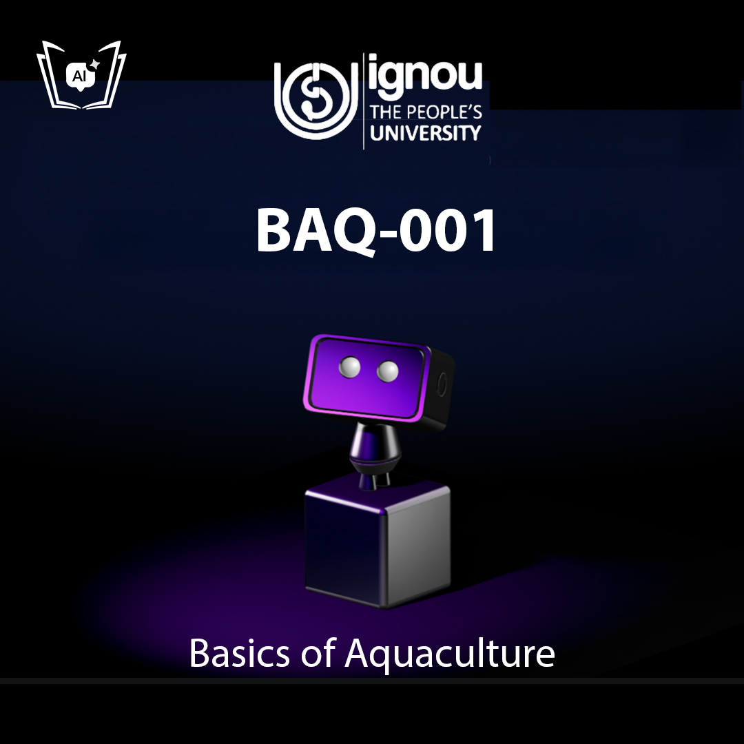 IGNOU BAQ-001 Free Gyani AI Tutor & Virtual Teacher