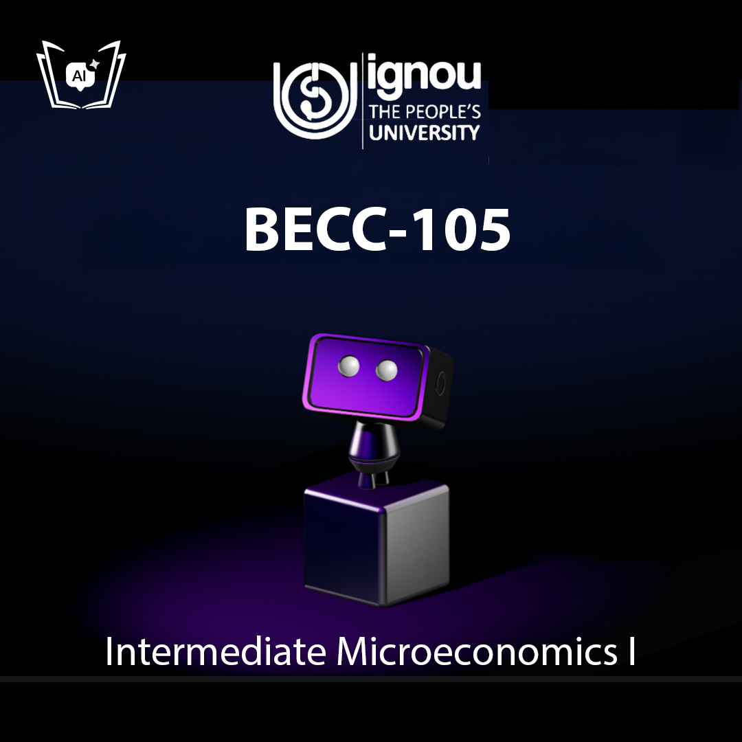 IGNOU BECC-105 Free Gyani AI Tutor & Virtual Teacher