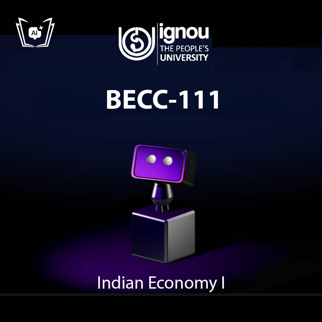IGNOU BECC-111 Free Gyani AI Tutor & Virtual Teacher