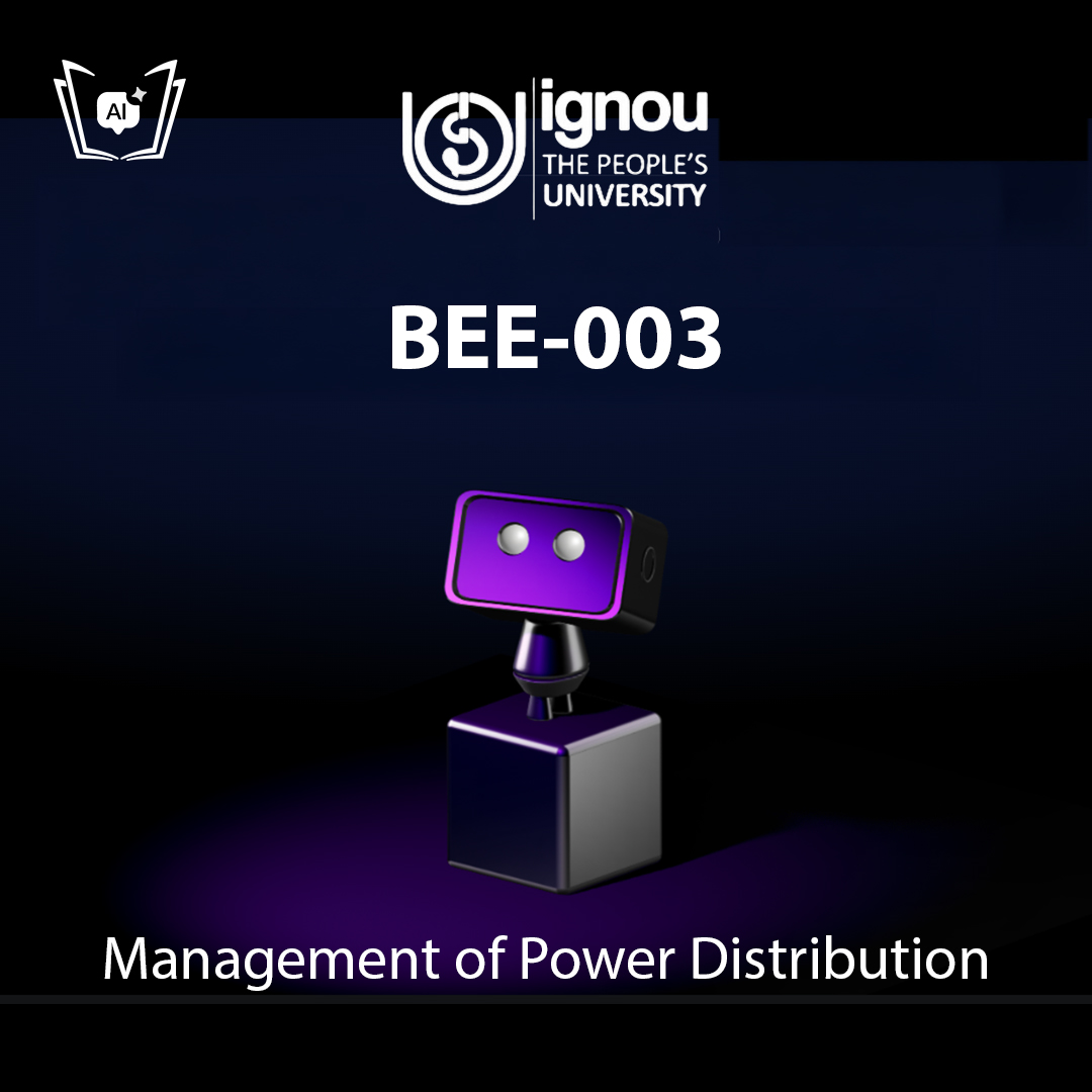 IGNOU BEE-003 Free Gyani AI Tutor & Virtual Teacher