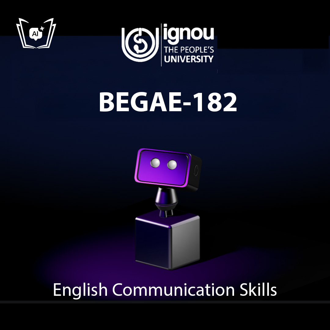 IGNOU BEGAE-182 Free Gyani AI Tutor & Virtual Teacher