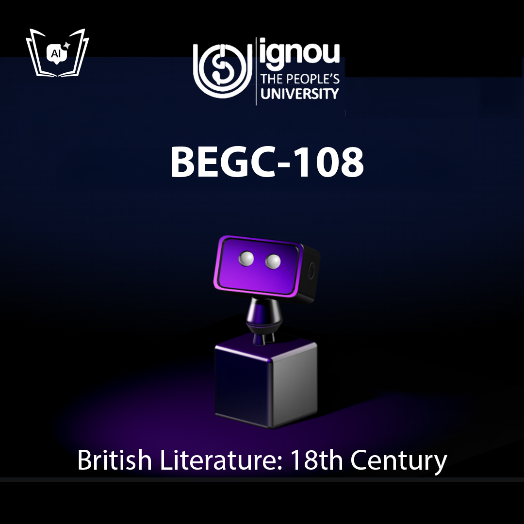 IGNOU BEGC-108 Free Gyani AI Tutor & Virtual Teacher