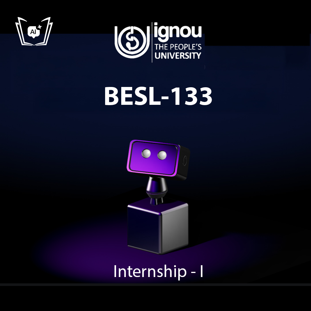 IGNOU BESL-133 Free Gyani AI Tutor & Virtual Teacher