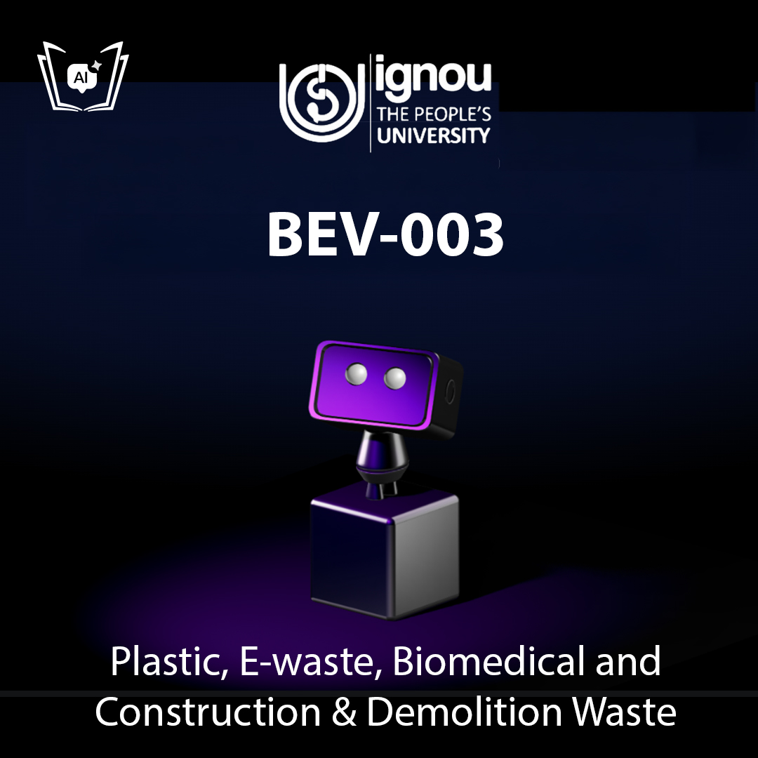 IGNOU BEV-003 Free Gyani AI Tutor & Virtual Teacher