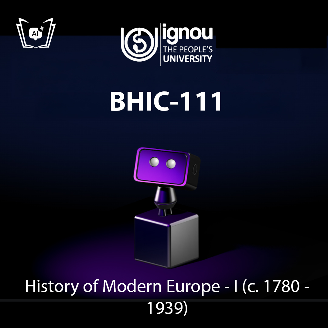 IGNOU BHIC-111 Free Gyani AI Tutor & Virtual Teacher