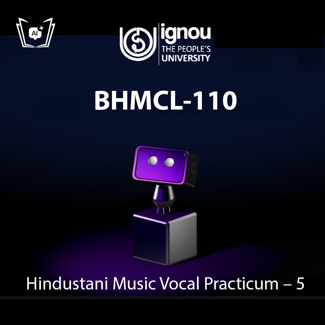 IGNOU BHMCL-110 Free Gyani AI Tutor & Virtual Teacher