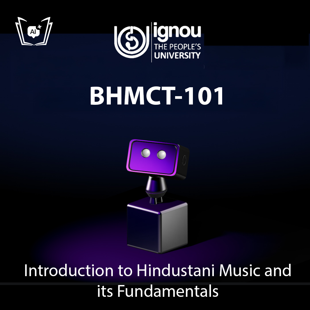 IGNOU BHMCT-101 Free Gyani AI Tutor & Virtual Teacher