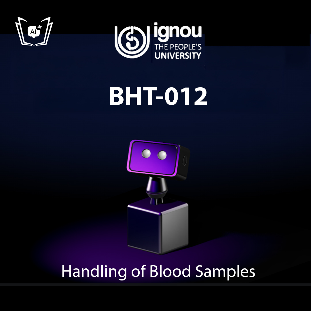 IGNOU BHT-012 Free Gyani AI Tutor & Virtual Teacher