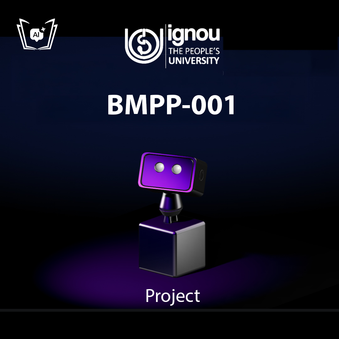 IGNOU BMPP-001 Free Gyani AI Tutor & Virtual Teacher