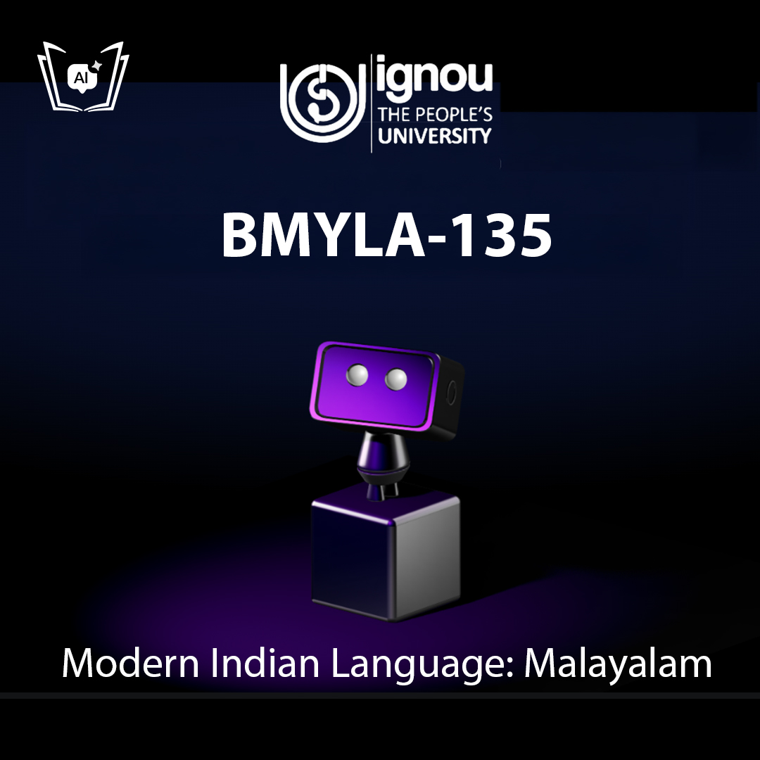 IGNOU BMYLA-135 Free Gyani AI Tutor & Virtual Teacher