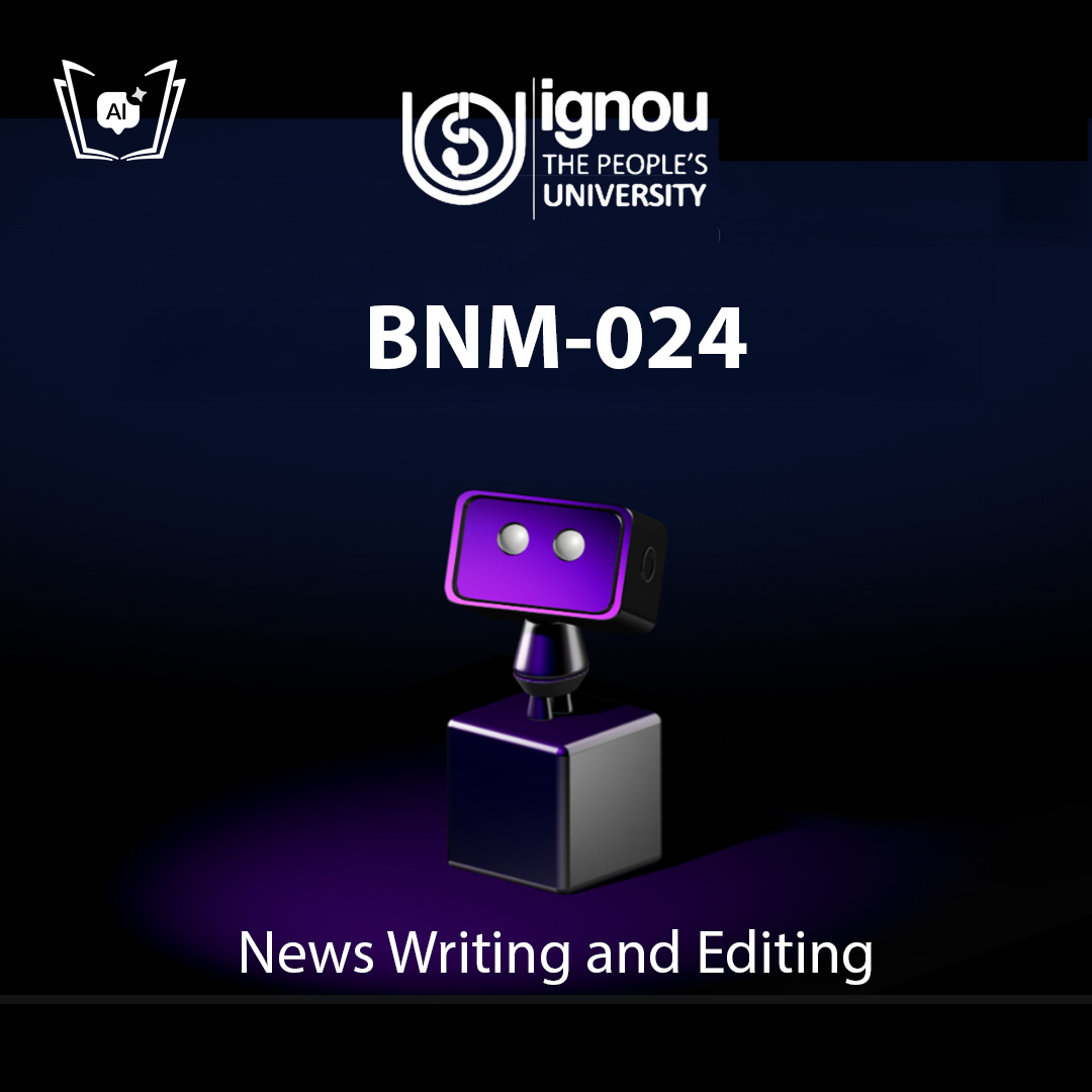 IGNOU BNM-024 Free Gyani AI Tutor & Virtual Teacher