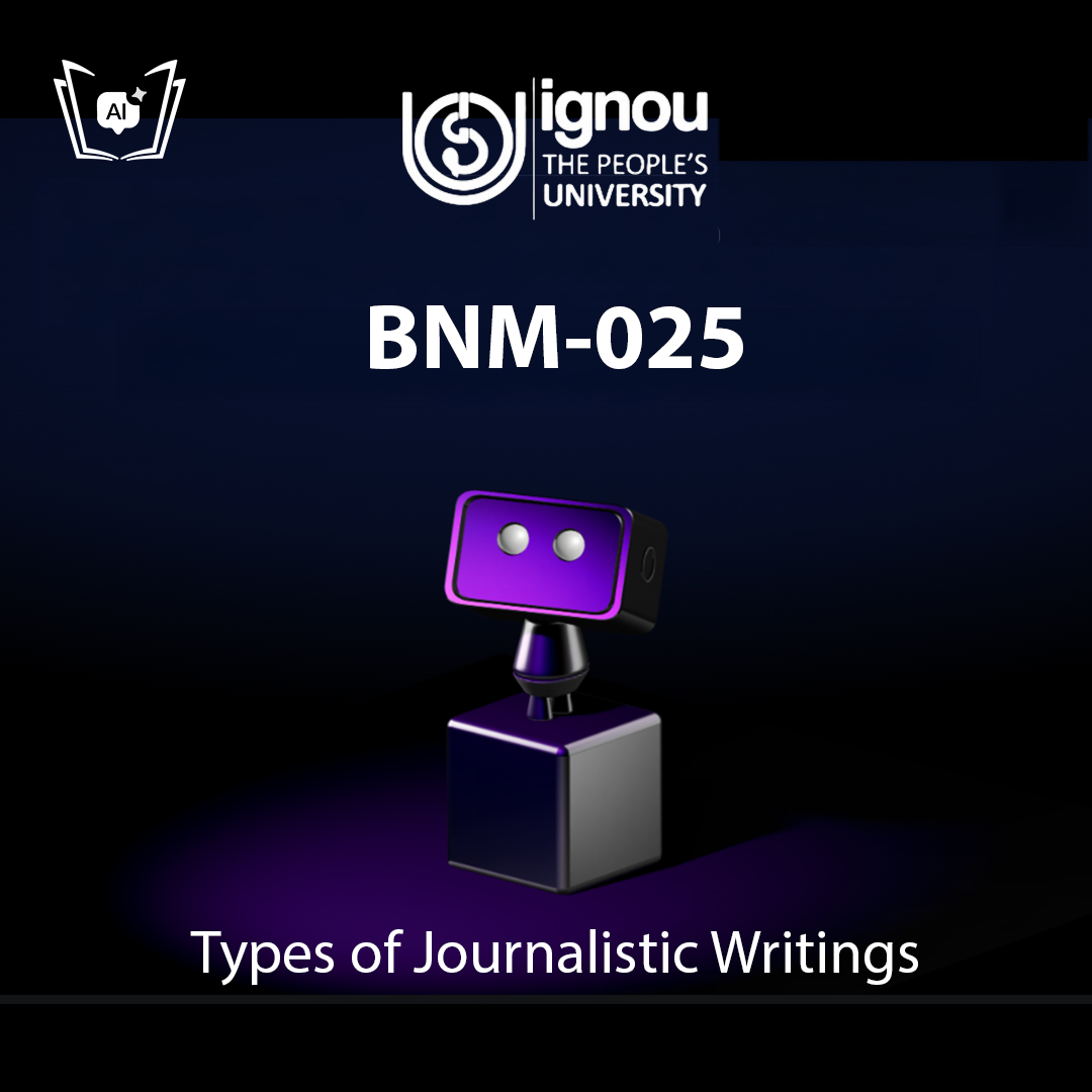 IGNOU BNM-025 Free Gyani AI Tutor & Virtual Teacher