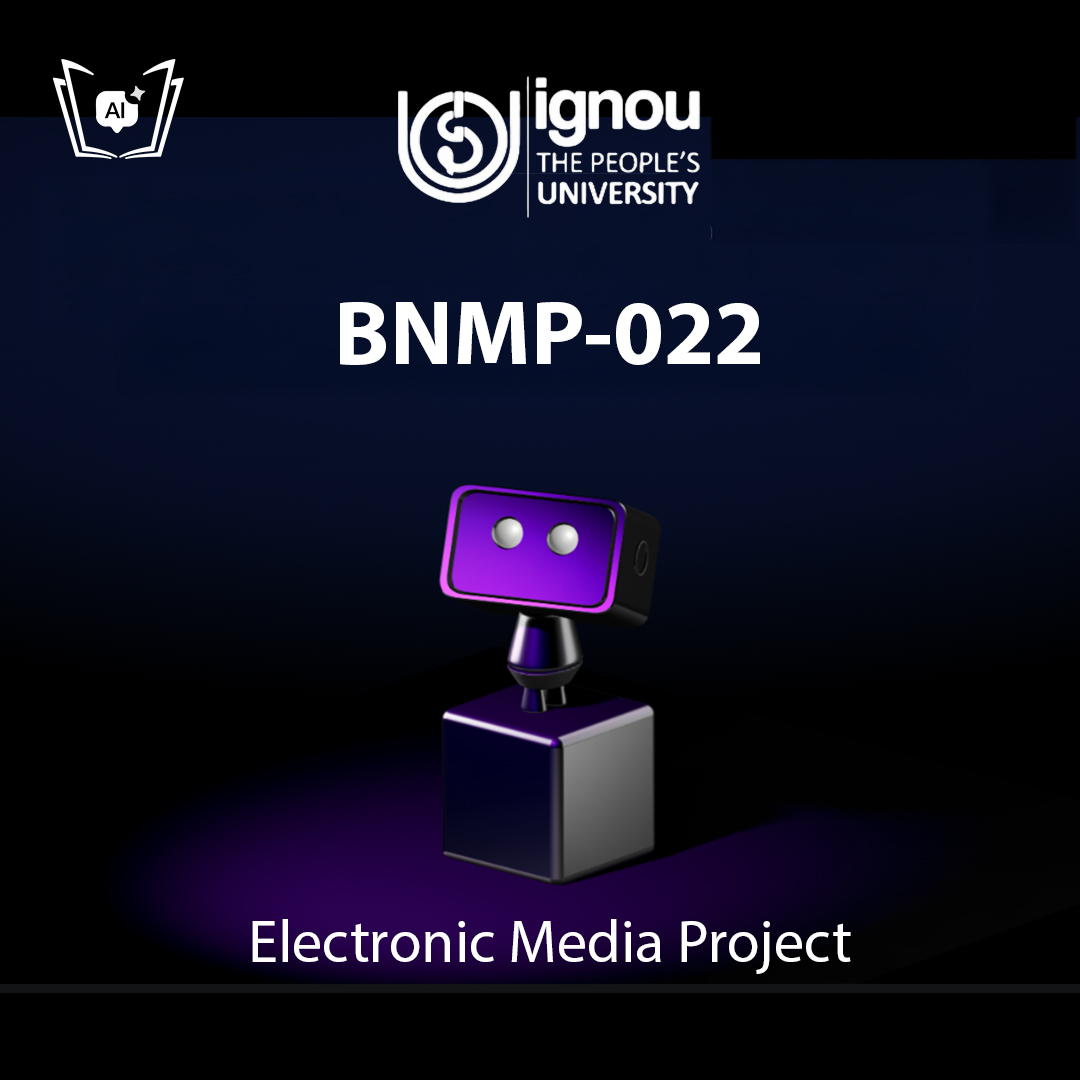 IGNOU BNMP-022 Free Gyani AI Tutor & Virtual Teacher