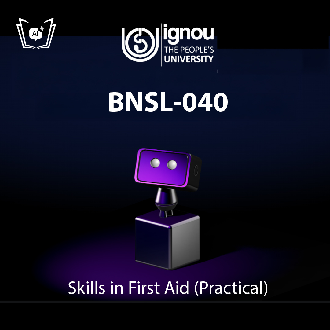 IGNOU BNSL-040 Free Gyani AI Tutor & Virtual Teacher
