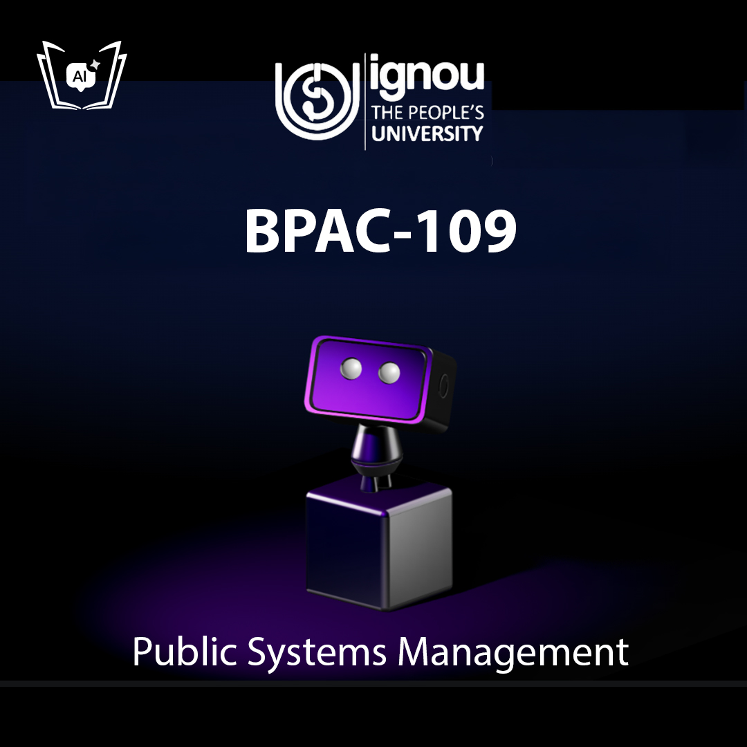 IGNOU BPAC-109 Free Gyani AI Tutor & Virtual Teacher