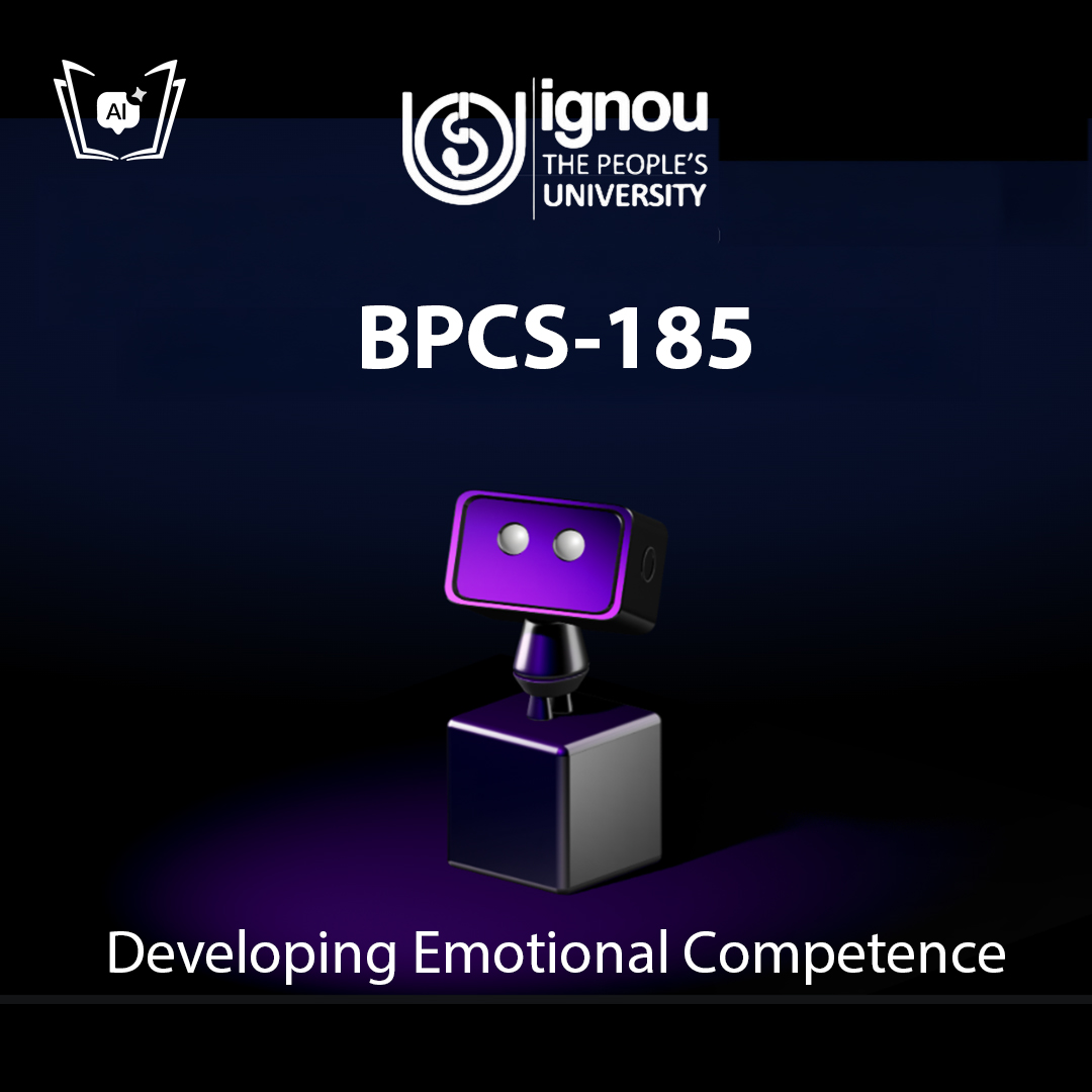IGNOU BPCS-185 Free Gyani AI Tutor & Virtual Teacher