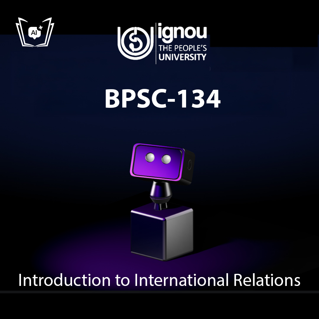 IGNOU BPSC-134 Free Gyani AI Tutor & Virtual Teacher