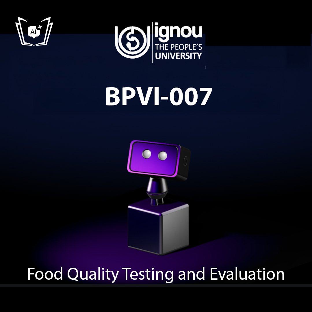 IGNOU BPVI-007 Free Gyani AI Tutor & Virtual Teacher