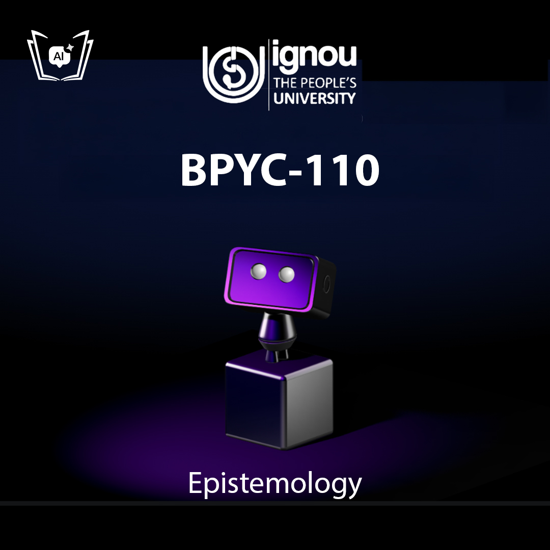 IGNOU BPYC-110 Free Gyani AI Tutor & Virtual Teacher
