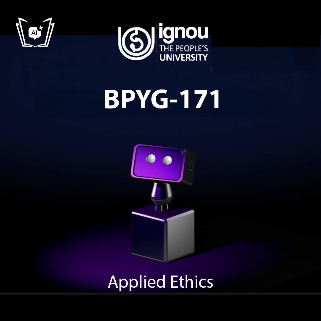 IGNOU BPYG-171 Free Gyani AI Tutor & Virtual Teacher