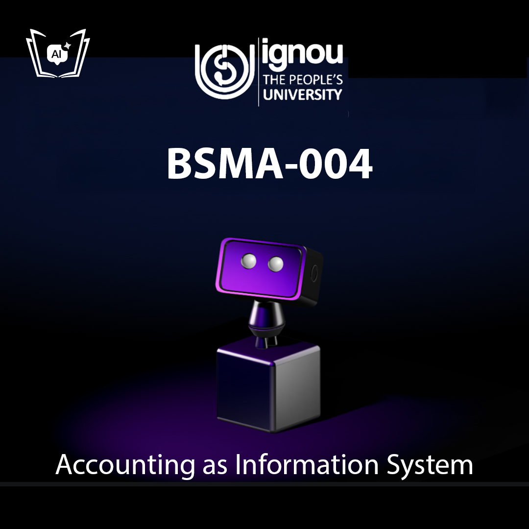IGNOU BSMA-004 Free Gyani AI Tutor & Virtual Teacher