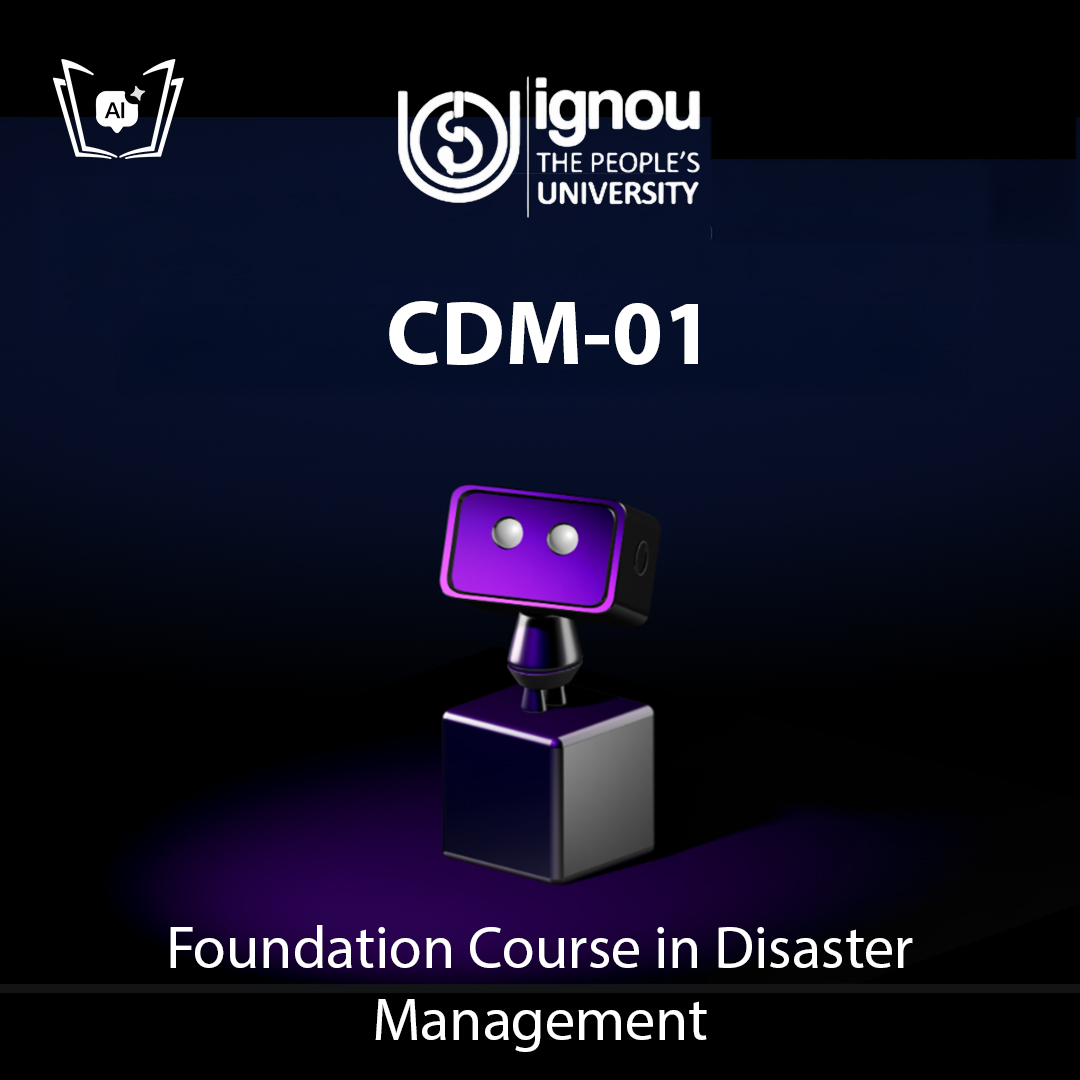 IGNOU CDM-01 Free Gyani AI Tutor & Virtual Teacher