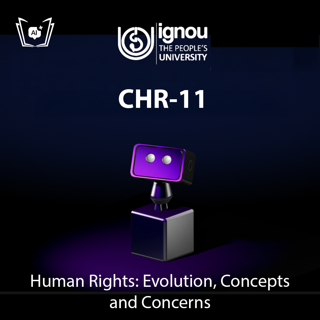 IGNOU CHR-11 Free Gyani AI Tutor & Virtual Teacher