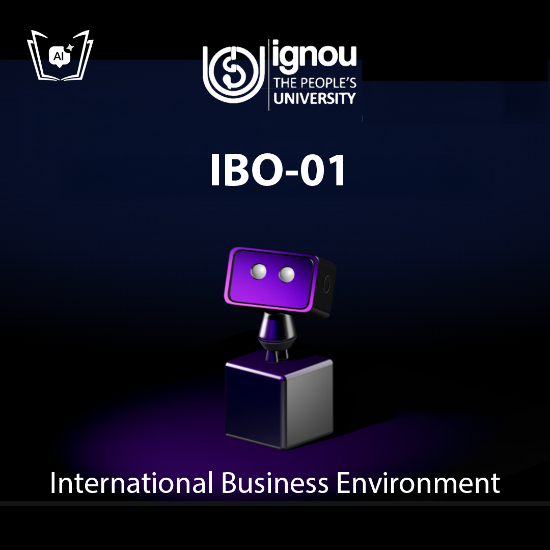 IGNOU IBO-01 Free Gyani AI Tutor & Virtual Teacher