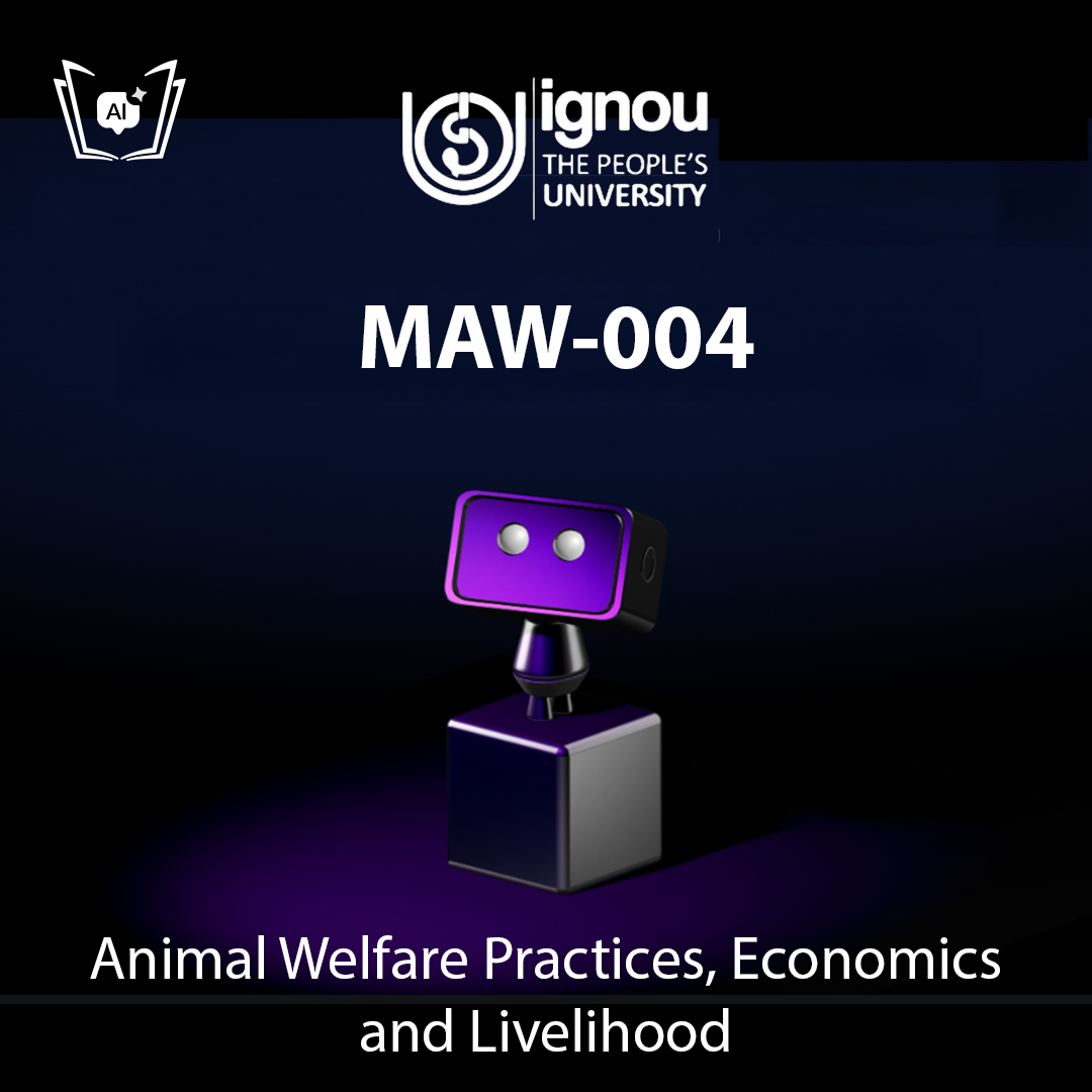 IGNOU MAW-004 Free Gyani AI Tutor & Virtual Teacher