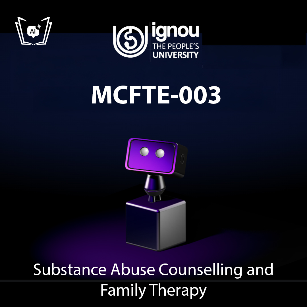 IGNOU MCFTE-003 Free Gyani AI Tutor & Virtual Teacher