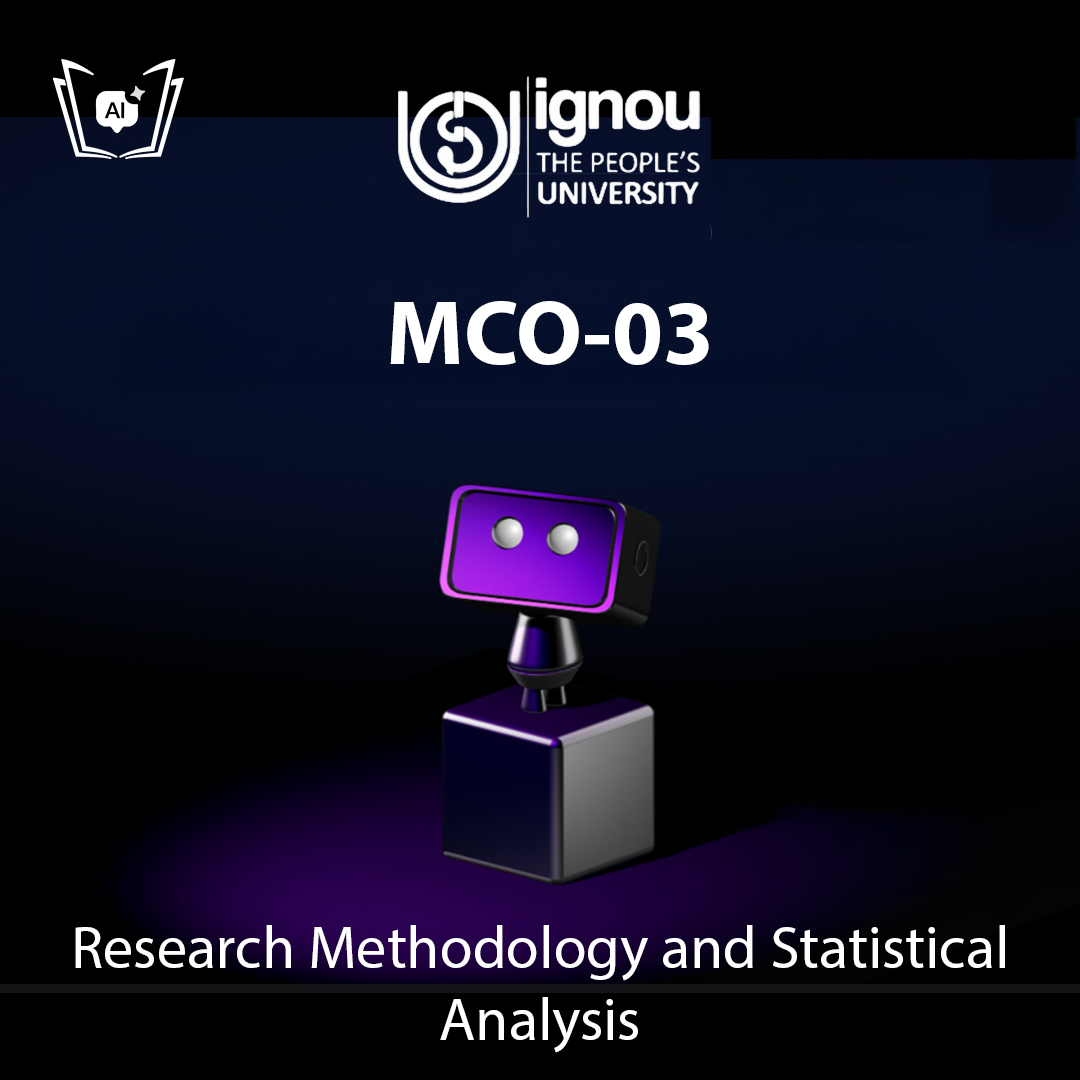 IGNOU MCO-03 Free Gyani AI Tutor & Virtual Teacher