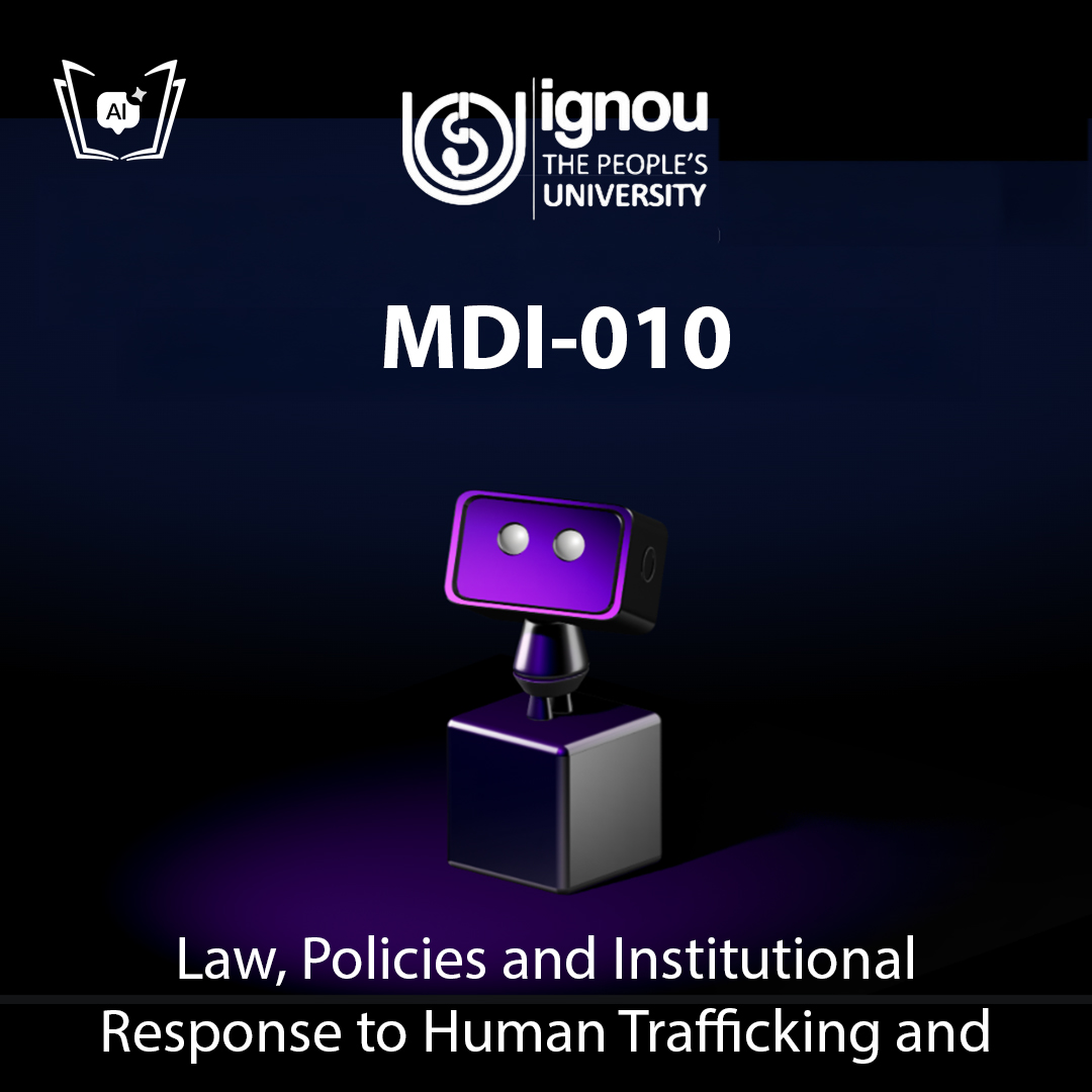 IGNOU MDI-010 Free Gyani AI Tutor & Virtual Teacher