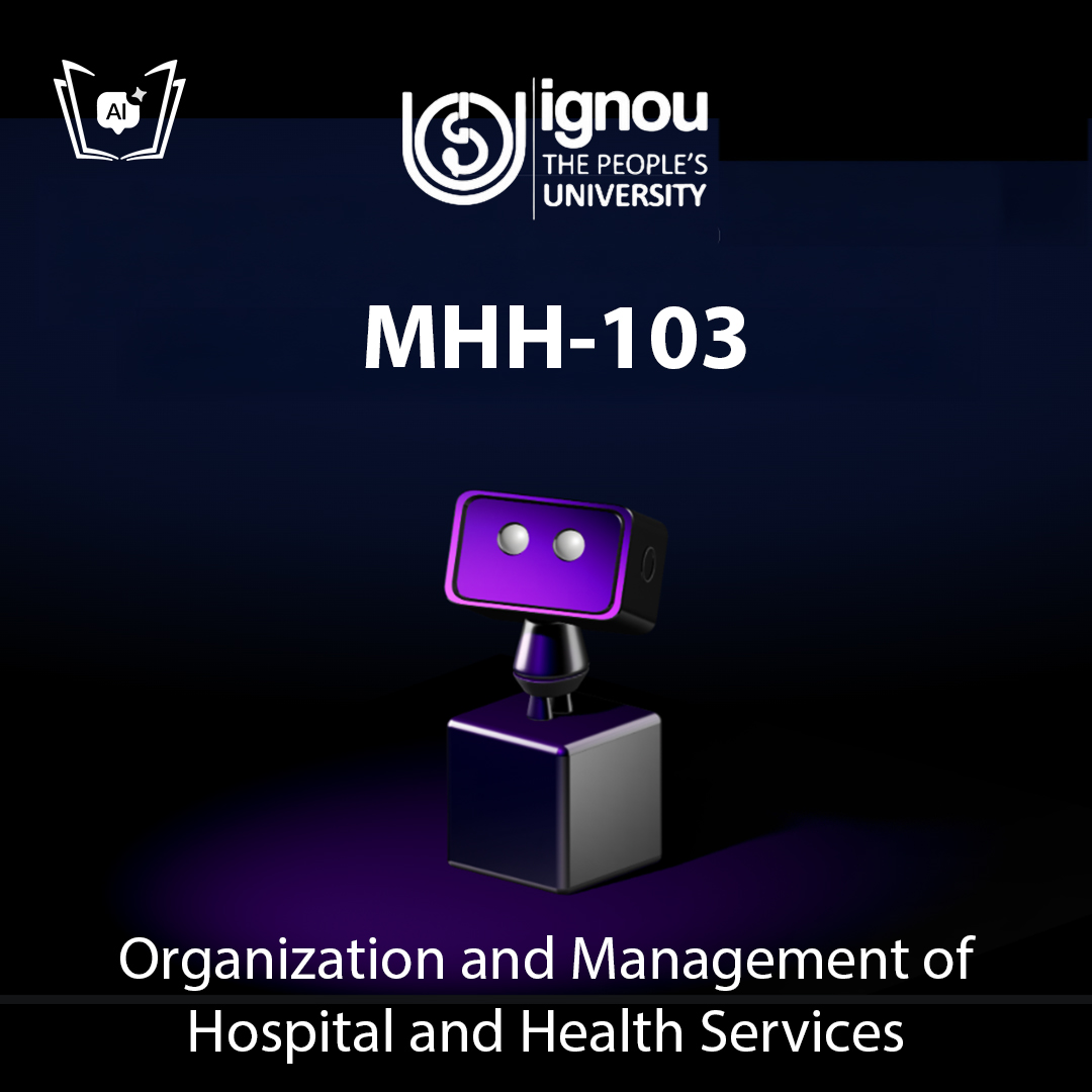 IGNOU MHH-103 Free Gyani AI Tutor & Virtual Teacher