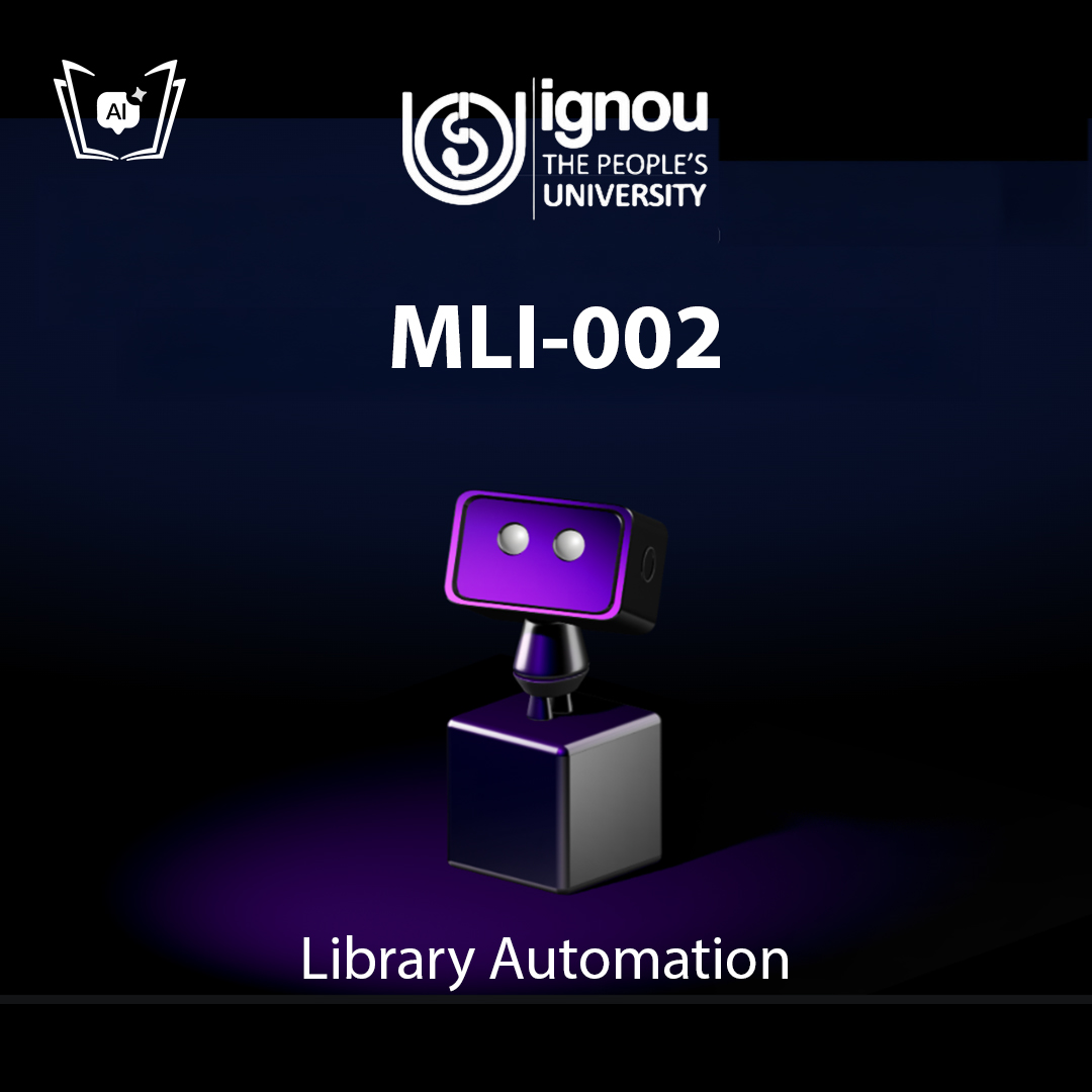 IGNOU MLI-002 Free Gyani AI Tutor & Virtual Teacher