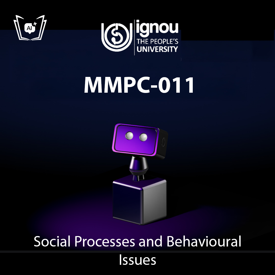 IGNOU MMPC-011 Free Gyani AI Tutor & Virtual Teacher
