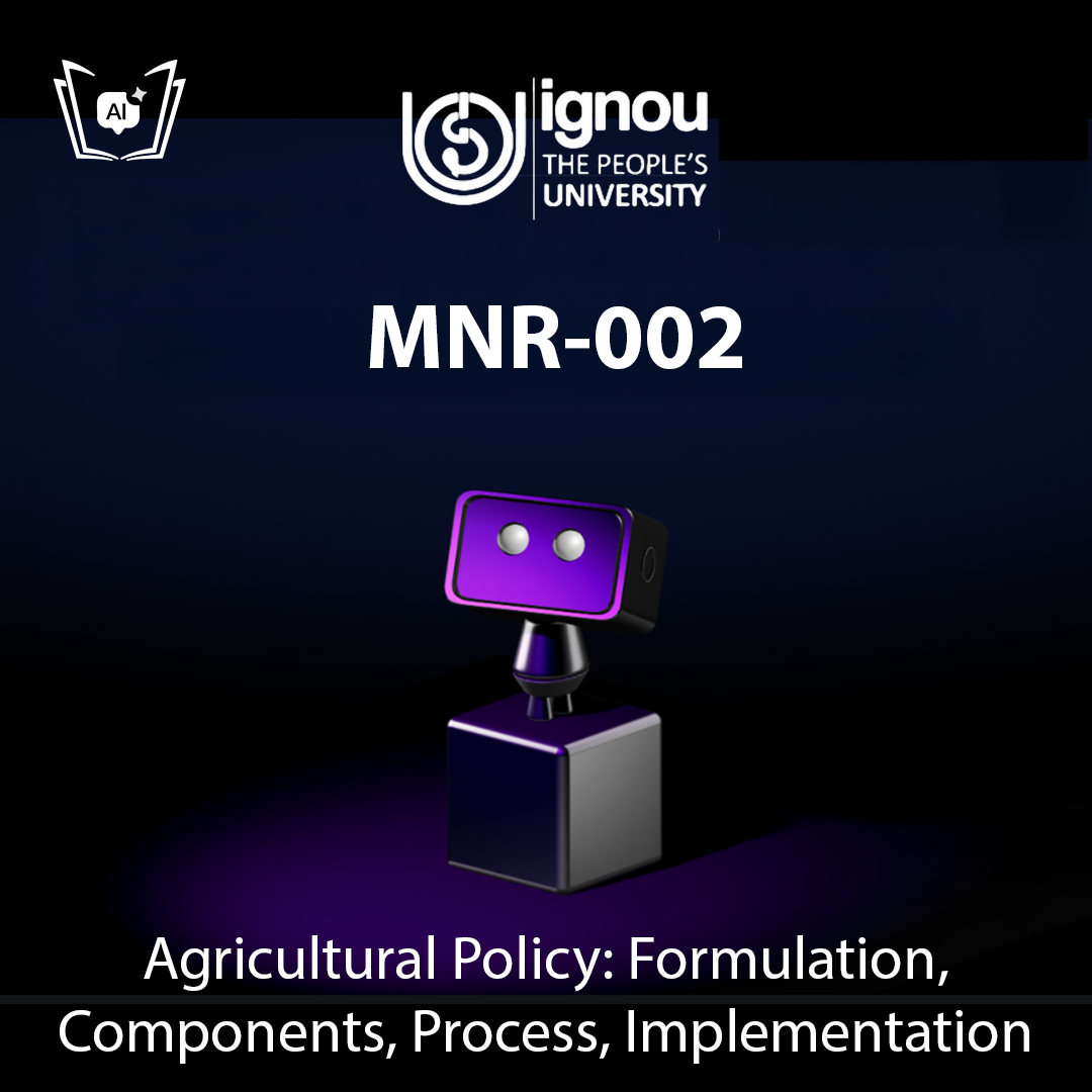 IGNOU MNR-002 Free Gyani AI Tutor & Virtual Teacher