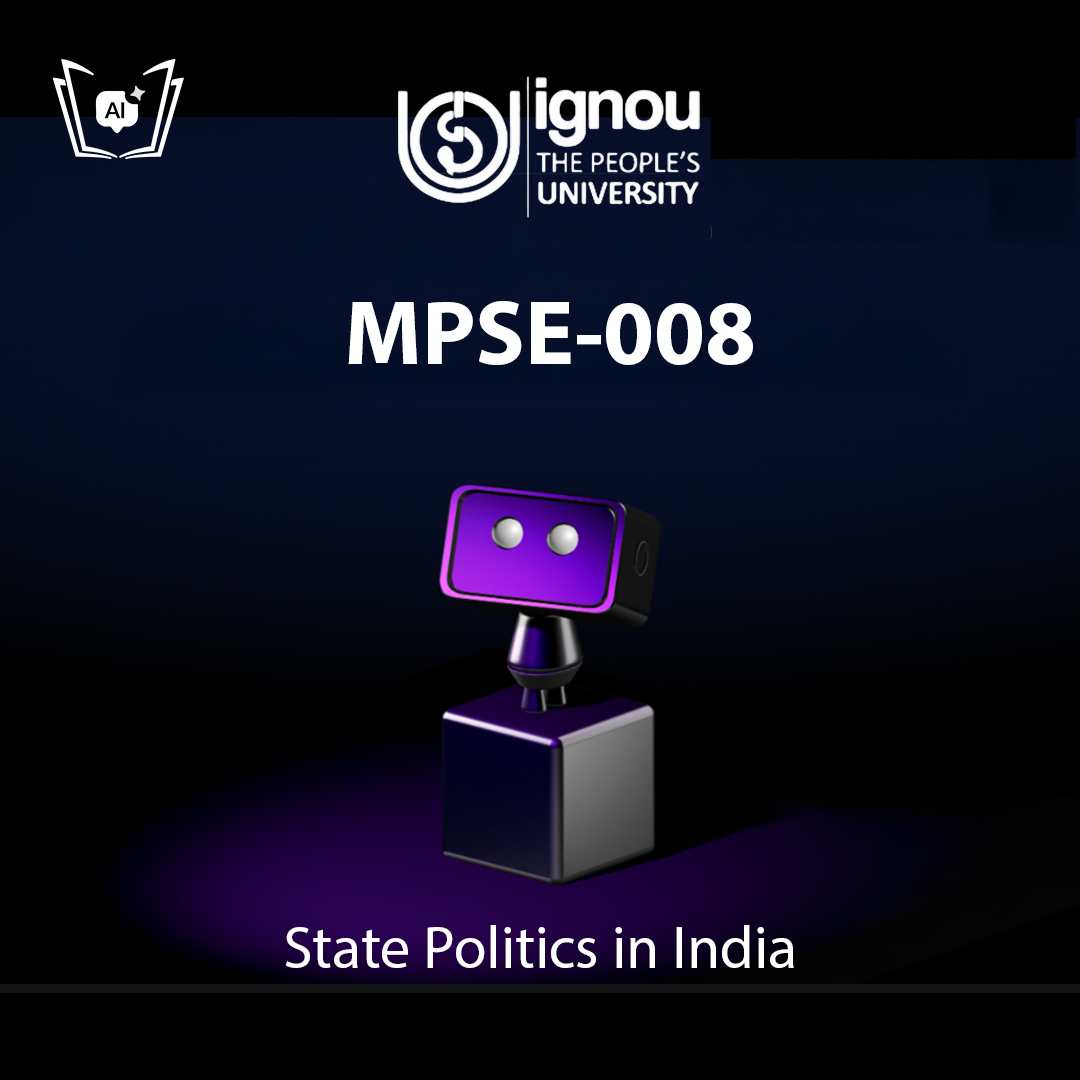 IGNOU MPSE-008 Free Gyani AI Tutor & Virtual Teacher