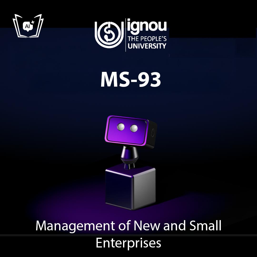 IGNOU MS-93 Free Gyani AI Tutor & Virtual Teacher