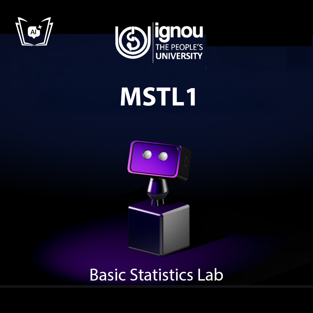 IGNOU MSTL1 Free Gyani AI Tutor & Virtual Teacher