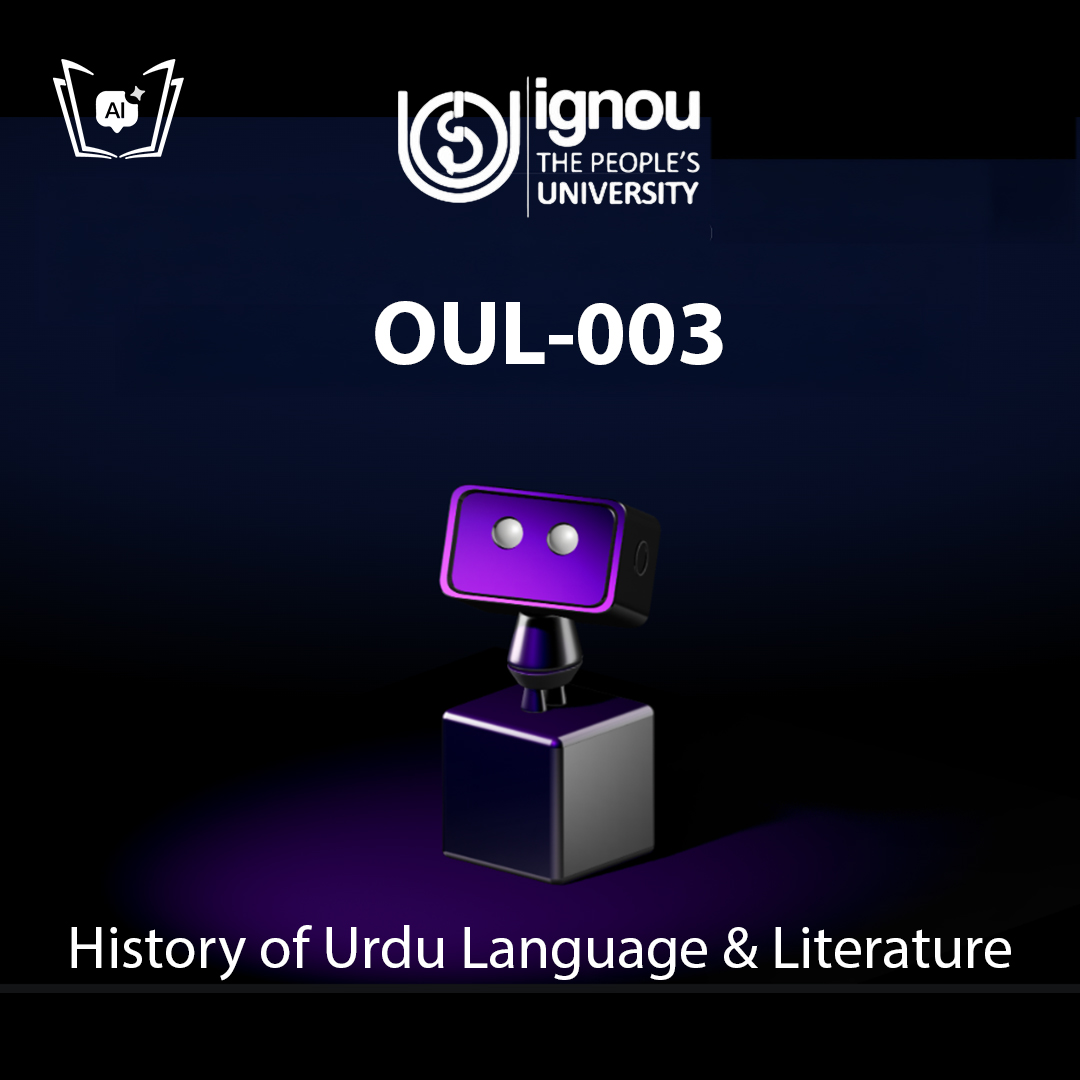 IGNOU OUL-003 Free Gyani AI Tutor & Virtual Teacher