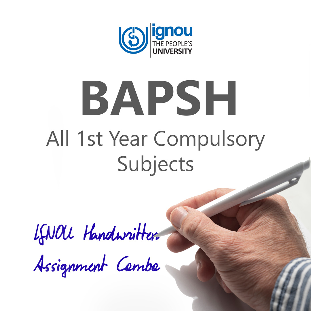 BAPSH 1st Year Compulsory