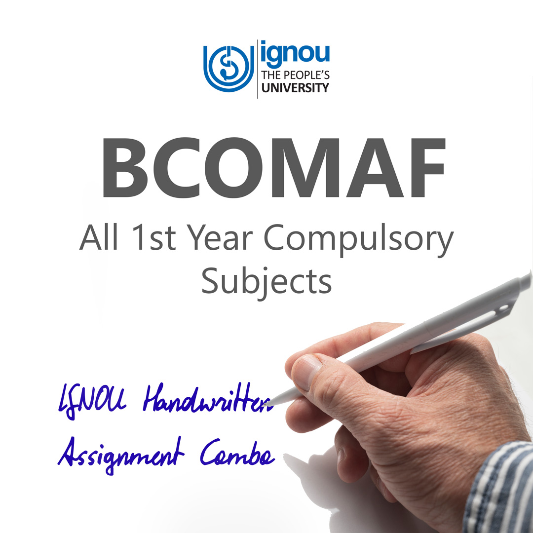 BCOMAF 1st Year Compulsory