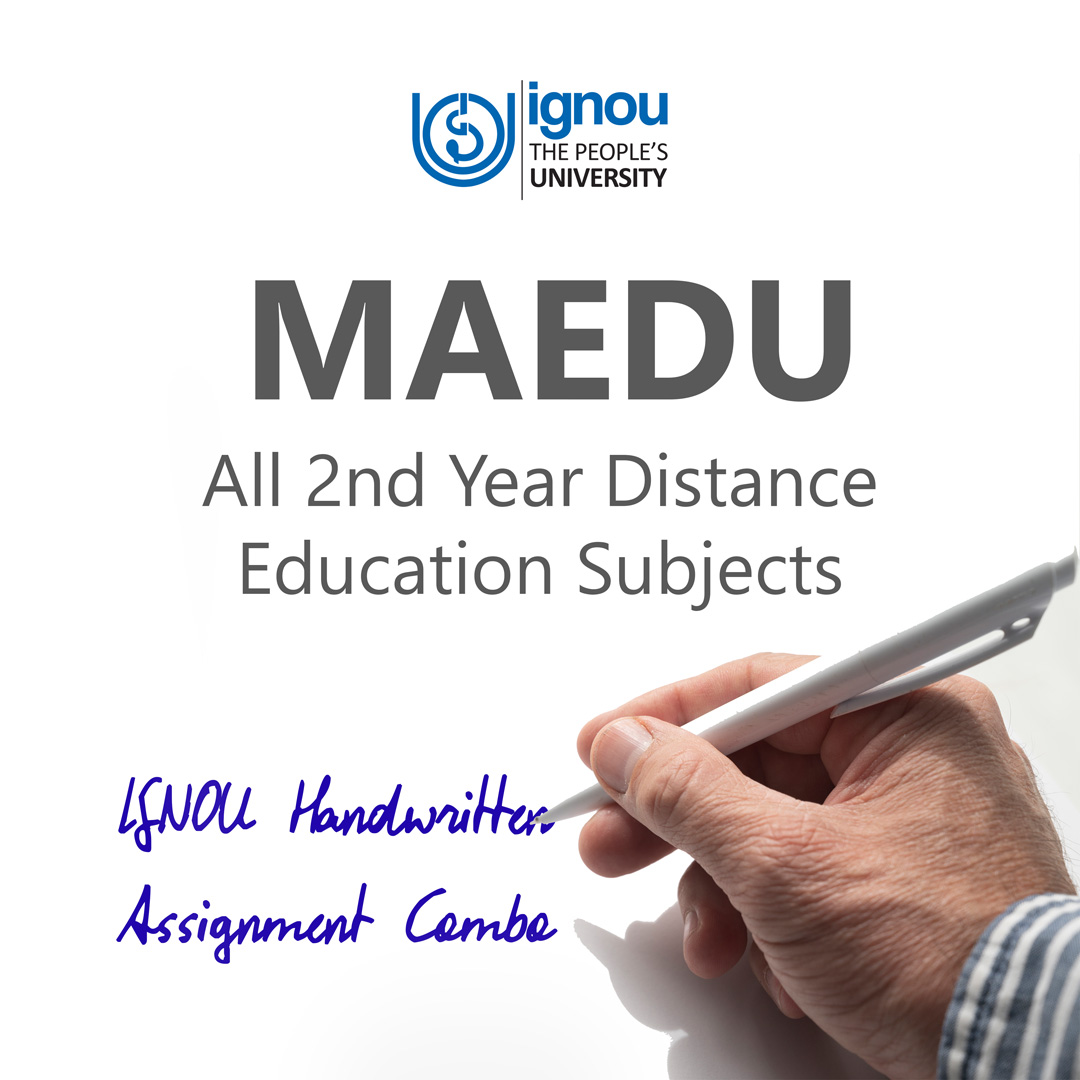 MAEDU 2nd Year Distance Education