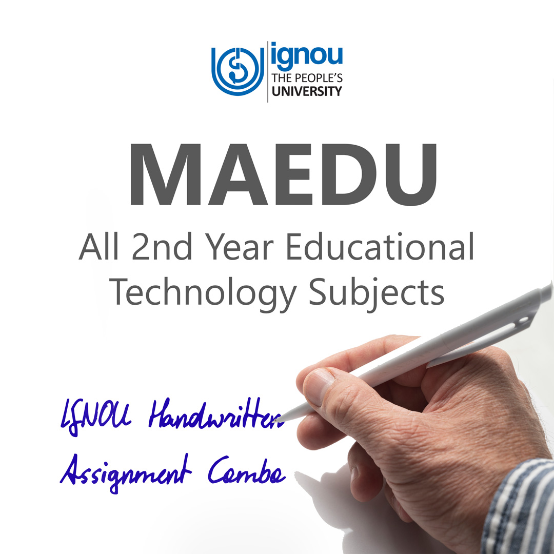 MAEDU 2nd Year Educational Technology