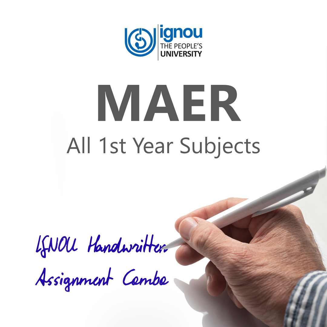 MAER 1st Year
