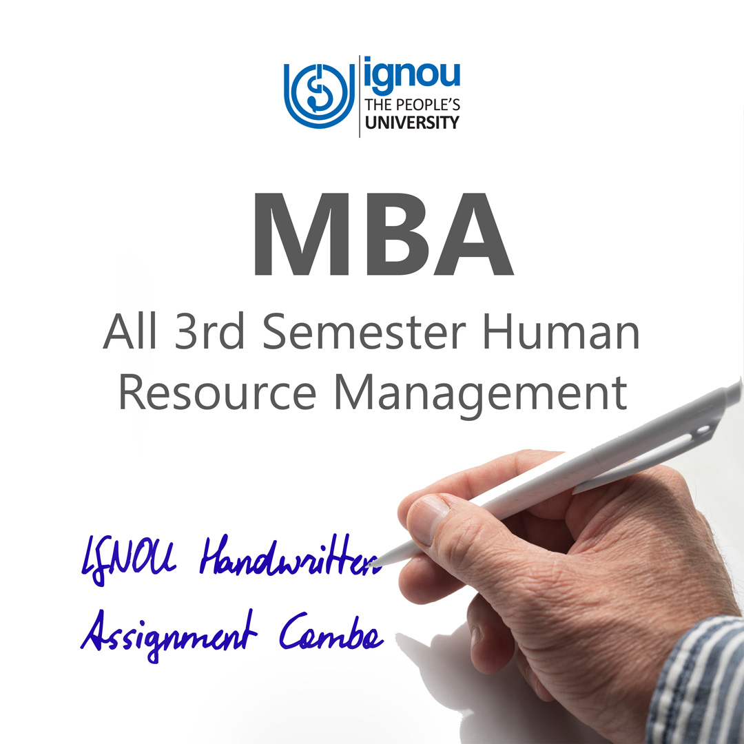 MBA 3rd Semester Human Resource Management