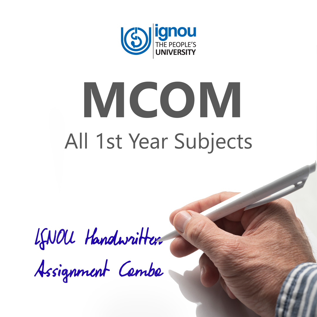MCOM 1st Year