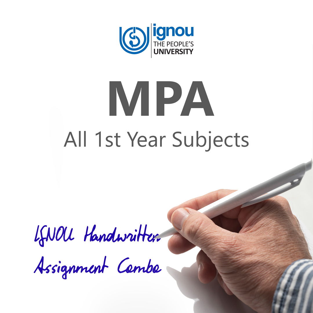 MPA 1st Year