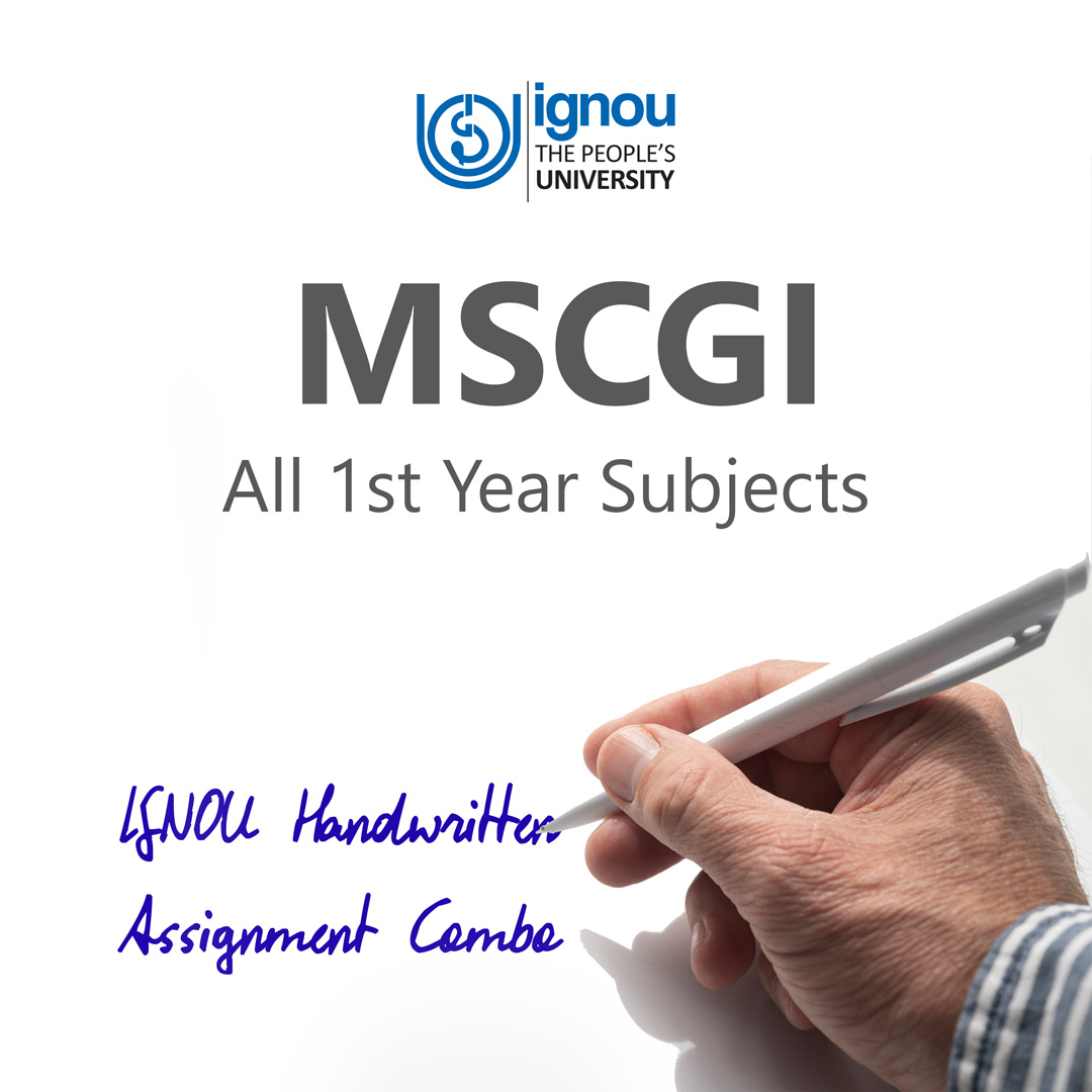MSCGI 1st Year